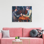Toile Paul Cezanne - Les Joueurs de Cartes (Insitu(Salon))