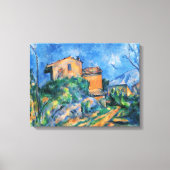 Toile Paul Cezanne "Maison Maria avec vue sur Château (Recto)