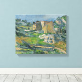 Toile Paul Cezanne | Maisons en Provence : Le Riaux V (Insitu (Plancher de Bois))