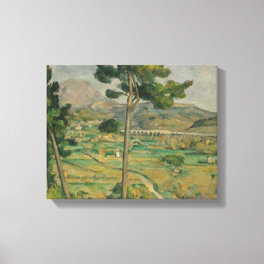 Toile Paul Cezanne - Mont Sainte-Victoire (Recto)