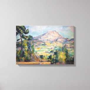 Toile Paul Cezanne - Mont Sainte-Victoire