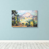 Toile Paul Cezanne - Mont Sainte-Victoire (Insitu (Plancher de Bois))