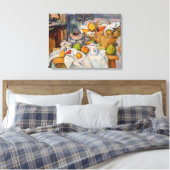 Toile Paul Cezanne - Nature morte avec panier (Insitu(Chambre))