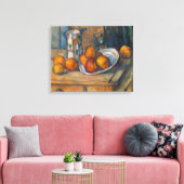 Toile Paul Cezanne - Nature morte avec pot à lait et fru (Insitu(Salon))