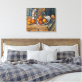 Toile Paul Cezanne - Nature morte avec pot à lait et fru (Insitu(Chambre))