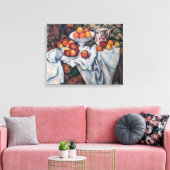 Toile Paul Cezanne - Nature morte, pommes et oranges (Insitu(Salon))