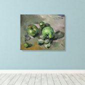 Toile Paul Cezanne | Pommes vertes, c.1872-73 (Insitu (Plancher de Bois))