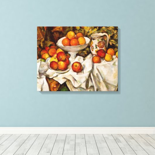 Toile Paul Cezanne Pomples Oranges Impressionnisme (Insitu (Plancher de Bois))
