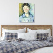 Toile Paul Cezanne | Portrait de Madame Cezanne, 1885-18 (Insitu(Chambre))