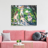 Toile Paul Cezanne - Quatre Bathers (Insitu(Salon))