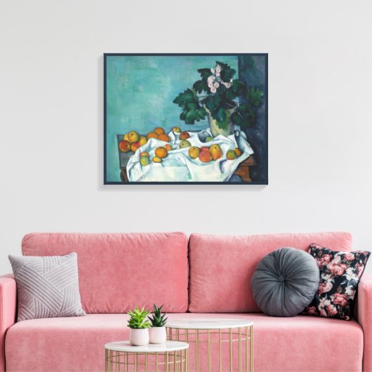 Toile Paul Cezanne Still Life With Apples Fine Art (Insitu(Salon))