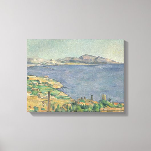 Toile Paul Cezanne | the Gulf of Marseille Lacs from L' (Recto)