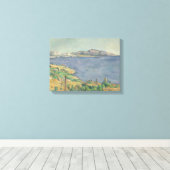 Toile Paul Cezanne | the Gulf of Marseille Lacs from L' (Insitu (Plancher de Bois))
