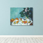 Toile Paul Cezanne | Vie morte avec des pommes et un pot (Insitu (Plancher de Bois))