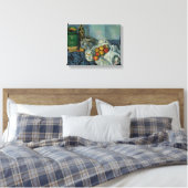 Toile Paul Cezanne - Vie morte avec pommes (Insitu(Chambre))