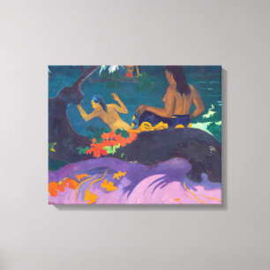 Toile Paul Gauguin - Au bord de la mer / Fatata te Miti