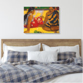Toile Paul Gauguin - Femmes tahitiennes / Parau Api (Insitu(Chambre))