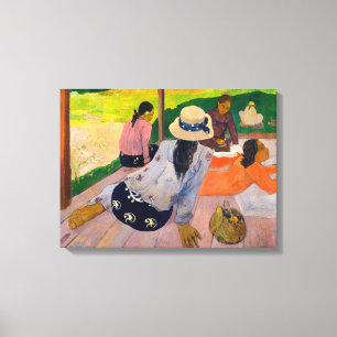 Toile Paul Gauguin - La Siesta