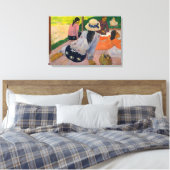 Toile Paul Gauguin - La Siesta (Insitu(Chambre))