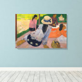 Toile Paul Gauguin - La Siesta (Insitu (Plancher de Bois))