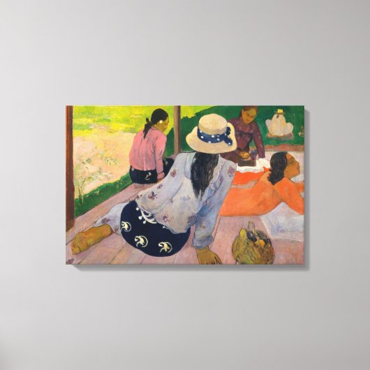 Toile Paul Gauguin - La Siesta (Recto)