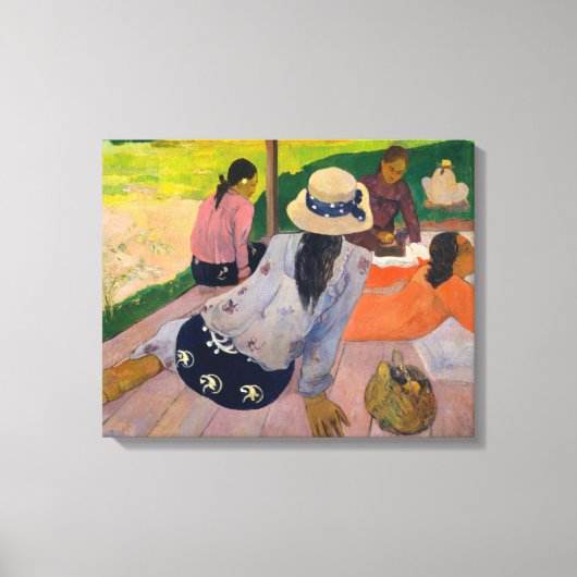 Toile Paul Gauguin | La Siesta (Recto)