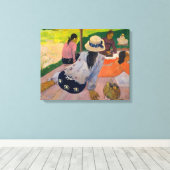 Toile Paul Gauguin | La Siesta (Insitu (Plancher de Bois))