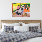 Toile Paul Gauguin - La Sieste (Insitu(Chambre))