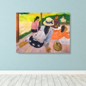 Toile Paul Gauguin - La Sieste (Insitu (Plancher de Bois))