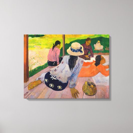 Toile Paul Gauguin - La Sieste (Recto)