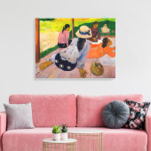 Toile Paul Gauguin - La Sieste (Insitu(Salon))
