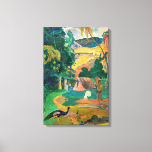 Toile Paul Gauguin - Paysage aux paons / Matamoe