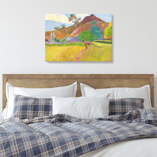 Toile Paul Gauguin - Paysage tahitien (Insitu(Chambre))