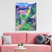 Toile Paul Gauguin - Rue à Tahiti (Insitu(Salon))