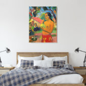 Toile Paul Gauguin - Une femme tenant un fruit (Insitu(Chambre))