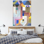 Toile Paul Klee Architecture colorée (Insitu(Chambre))