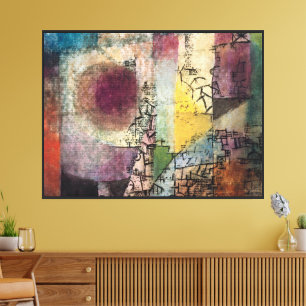 Toile Paul Klee Art abstrait Cubisme