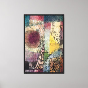 Toile Paul Klee Art Abstrait Cubisme