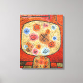 Toile Paul Klee, Fleurs en Pierre, (Recto)