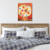 Toile Paul Klee, Fleurs en Pierre, (Insitu(Chambre))