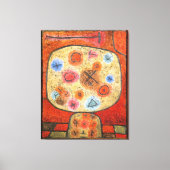 Toile Paul Klee, Fleurs en Pierre, (Recto)