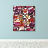Toile Paul Klee Jardin Rose (Insitu (Plancher de Bois))