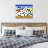 Toile Paul Klee Rich Harbor Expressionnisme abstrait (Insitu(Chambre))