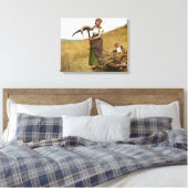 Toile Paul Peel - Adoration (Insitu(Chambre))