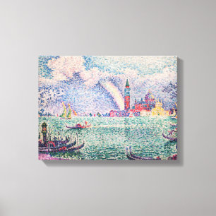 Toile Paul Signac - Arc-en-ciel, Venise