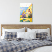 Toile Paul Signac - Femmes au puits (Insitu(Chambre))