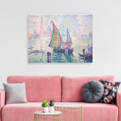 Toile Paul Signac - La Voile Verte (Insitu(Salon))