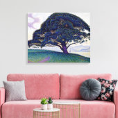 Toile Paul Signac - Le pin Bonaventure (Insitu(Salon))