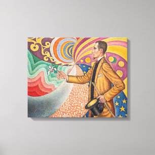 Toile Paul Signac - Portrait de M Félix Feneon, Opus 217