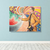 Toile Paul Signac - Portrait de M Felix Feneon, Opus 217 (Insitu (Plancher de Bois))